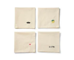 Midnatt Déjeuner Servett 4-pack