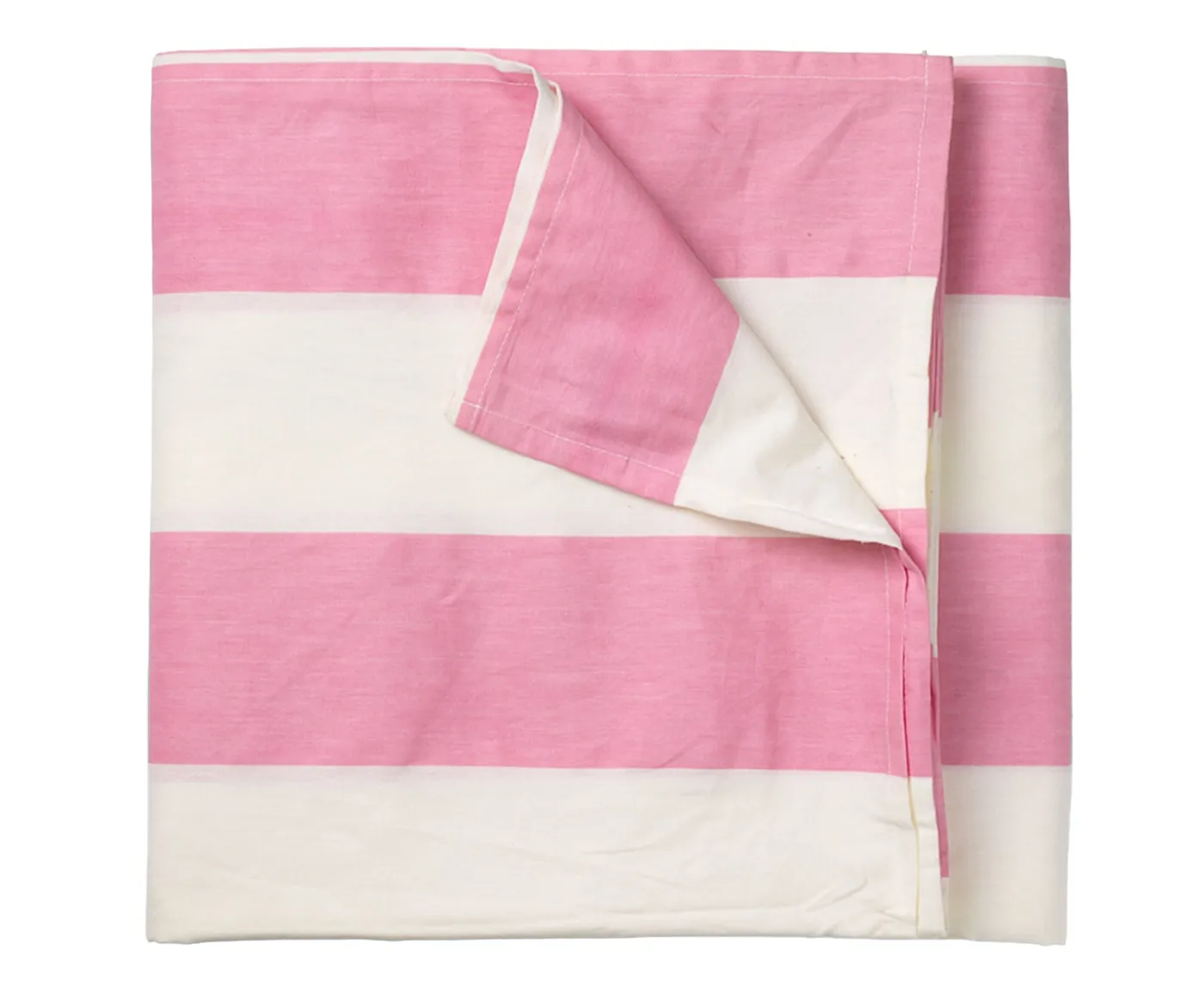 Midnatt Gaia Duk Pink/White 145x180