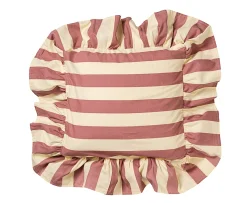 Midnatt Irene Frill Kuddfodral Apricot/Yellow 50x50