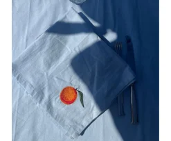 Midnatt Oranges Servett 4-pack