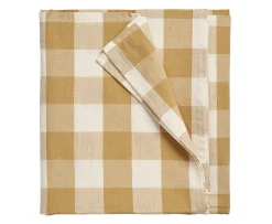 Midnatt Ruth Duk Gul/Vit 330x145
