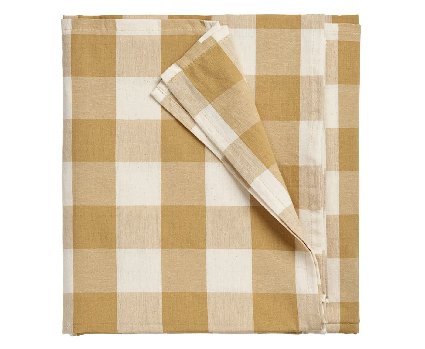 Midnatt Ruth Duk Gul/Vit 330x145