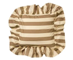 Midnatt Simona Frill Kuddfodral Green/Yellow 50x50