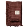 Midnatt Waffle Handduk Doxie 100x150