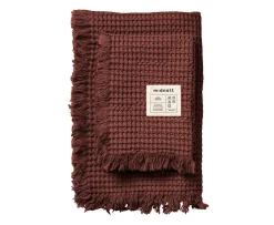 Midnatt Waffle Handduk Doxie 100x150