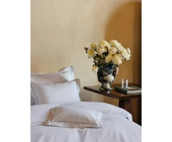 Mille Notti Allegro Påslakan EKO Vit/Beige Enkel
