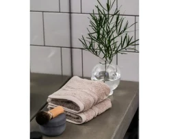 Mille Notti Fontana Handduk EKO Ljusbrun 100x150