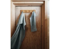 Mille Notti Fontana Handduk EKO Grå/Grön 30x50