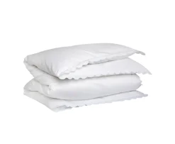 Mille Notti Isola Påslakan Satin Vit Dubbel