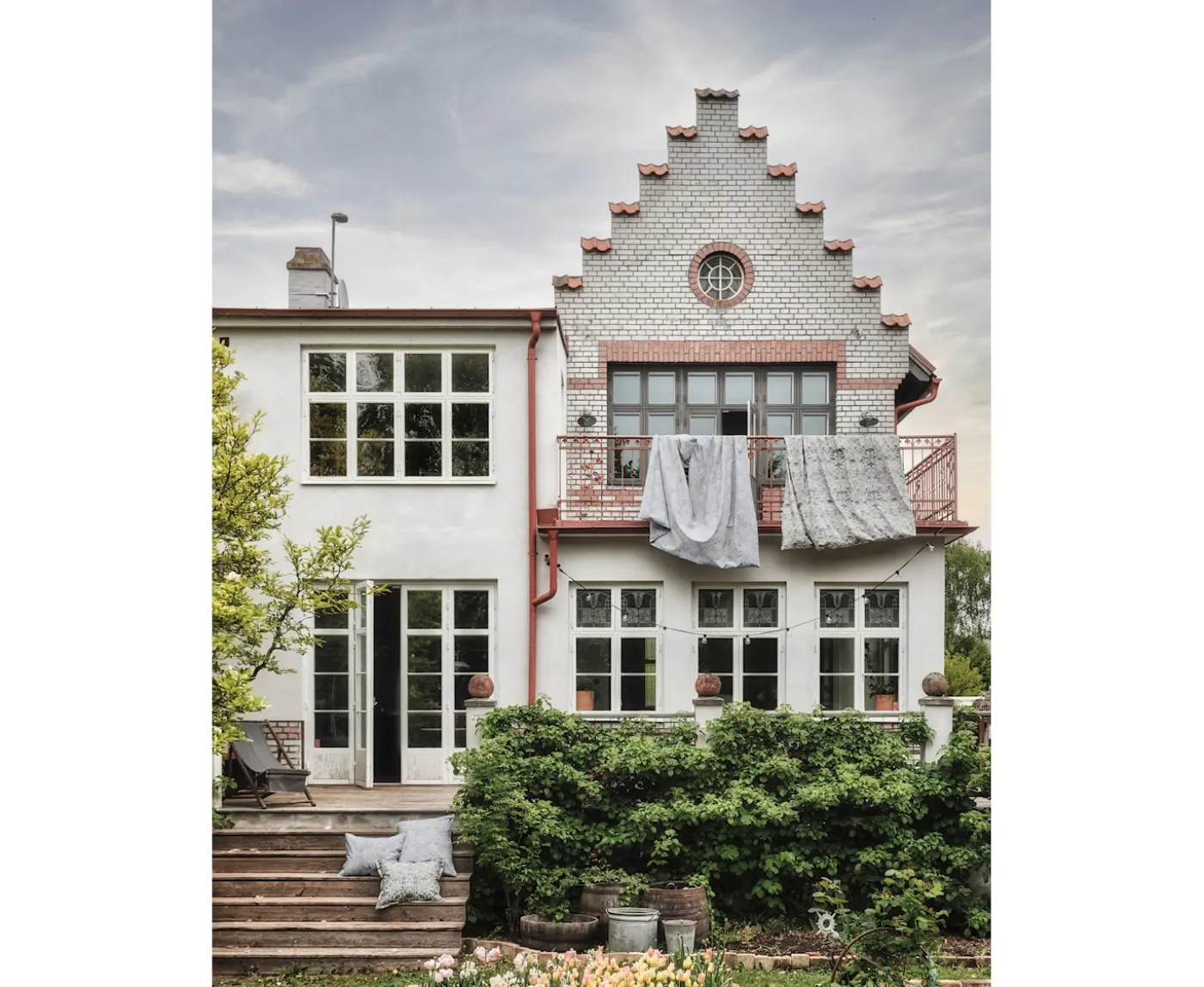 Mille Notti Marigold Örngott Blue/Ivory 50x90