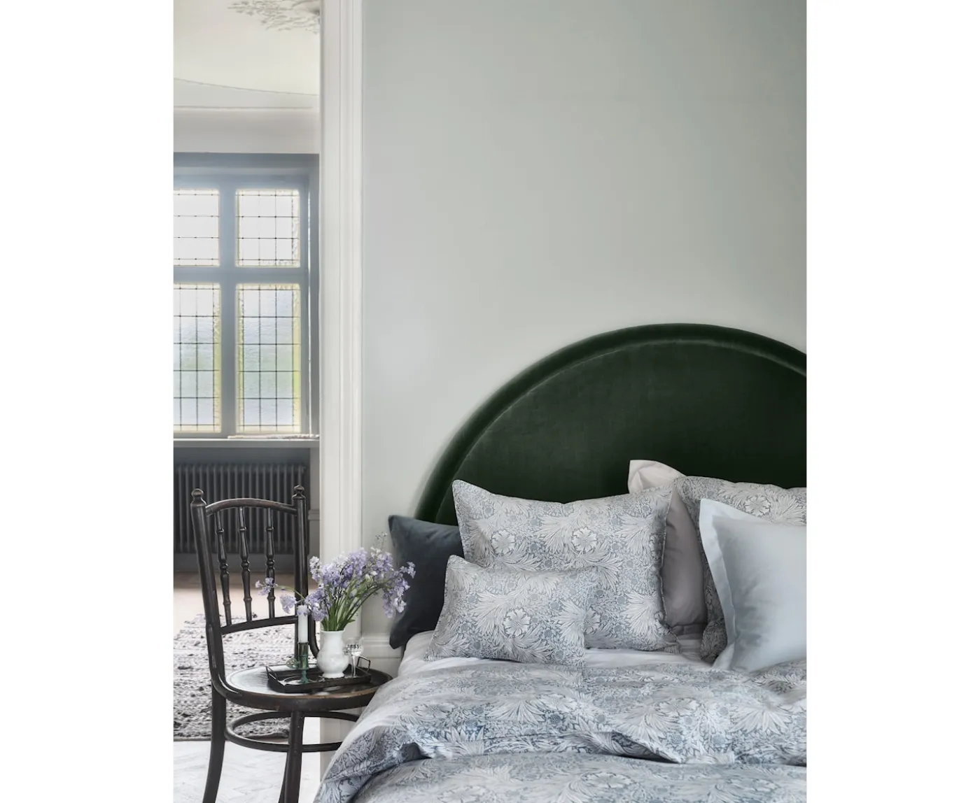 Mille Notti Marigold Örngott Blue/Ivory 50x90