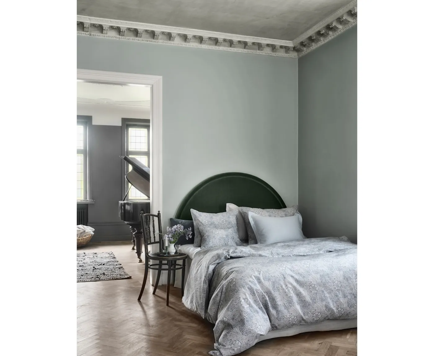 Mille Notti Marigold Örngott Blue/Ivory 50x90