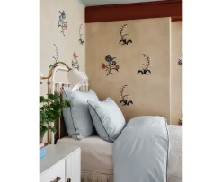 Mille Notti Powder Örngott EKO Ljusblå/Mörkblå 50x90