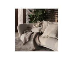 Mille Notti Siena Kuddfodral Beige/Grön 50x50