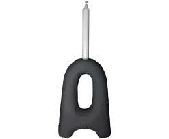 Mogihome Li Ljusstake Svart 25,7cm