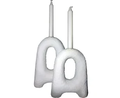 Mogihome Li Ljusstake Vit 20,6cm