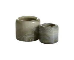 Mogihome Puro Ljuslykta Beige 9cm