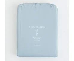 Movesgood Bamboo 2-del Påslakanset Light Blue