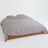 Movesgood Bamboo 2-del Påslakanset Dark Grey