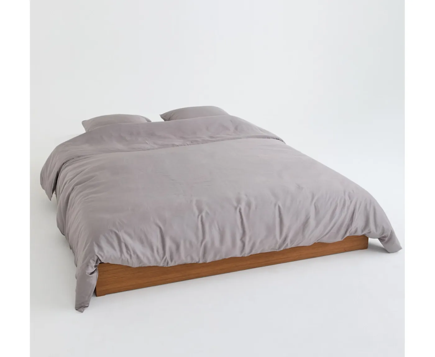Movesgood Bamboo 2-del Påslakanset Dark Grey