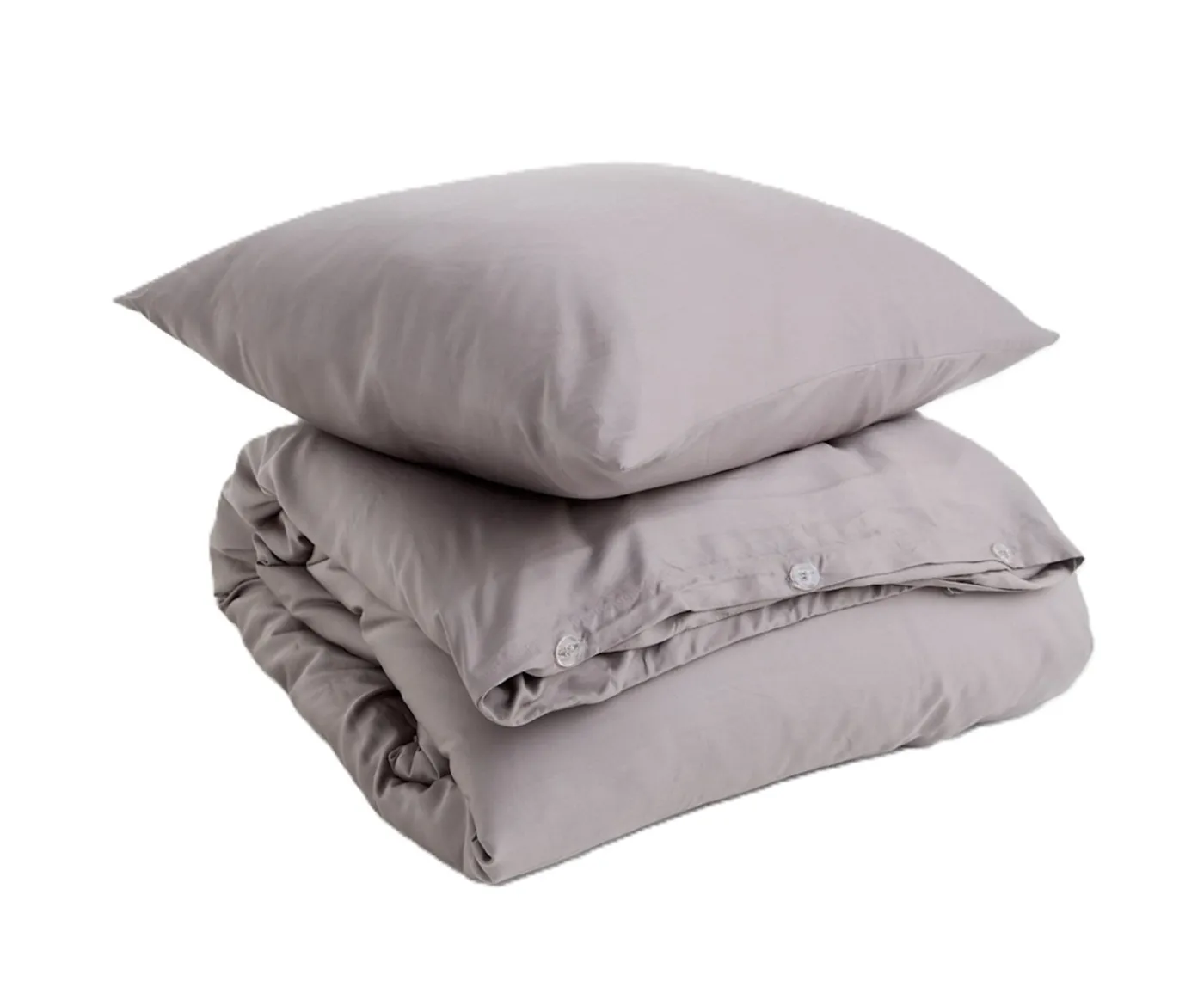 Movesgood Bamboo 2-del Påslakanset Dark Grey