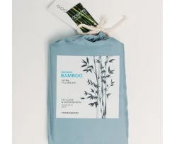 Movesgood Bamboo Örngott Light Blue 50x60 2-pack