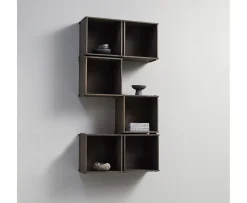 Muubs Blocks Vägghylla Smoked Oak 44x30