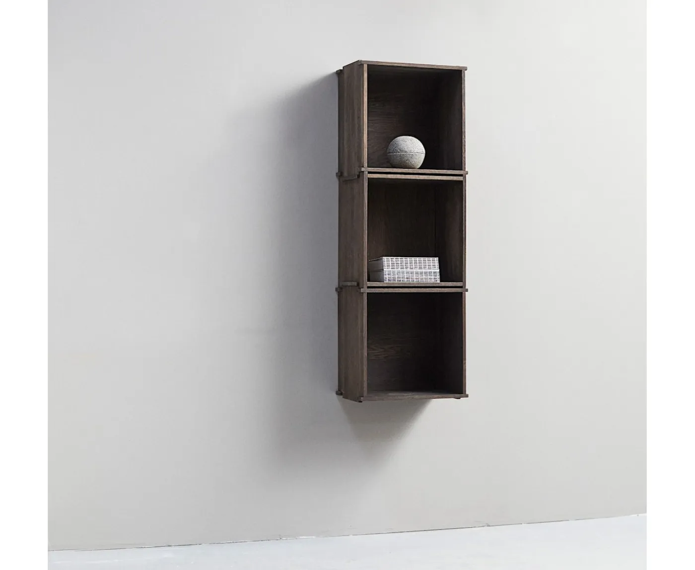 Muubs Blocks Vägghylla Smoked Oak 44x30