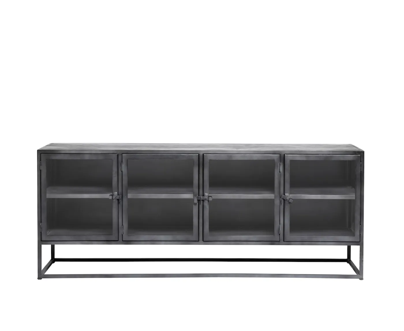 Muubs Boston 4 dörrar Sideboard Black Iron 180x73