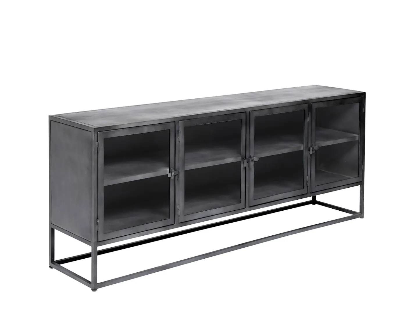 Muubs Boston 4 dörrar Sideboard Black Iron 180x73