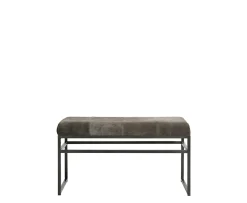 Muubs Bronx Bänk Black Iron/Suede Small