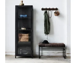 Muubs Bronx Bänk Black Iron/Suede Small