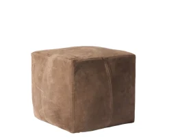 Muubs Bronx Sittpuff Brown Suede Large