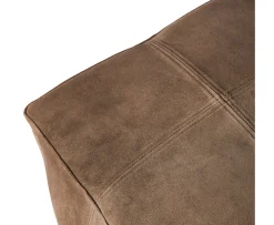 Muubs Bronx Sittpuff Brown Suede Large
