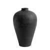 Muubs Luna Kruka Black Terracotta Ø35