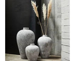 Muubs Luna Kruka Grey Terracotta Ø35