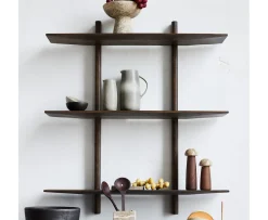 Muubs Noir Vägghylla Dark Oiled Oak Large