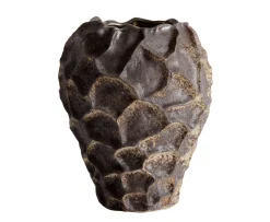 Muubs Soil Vas Chocolate Stoneware Ø18