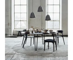 Muubs Tetra Matstol Dark Oiled Oak/Granite