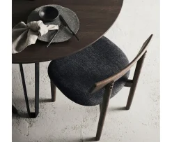 Muubs Tetra Matstol Dark Oiled Oak/Granite