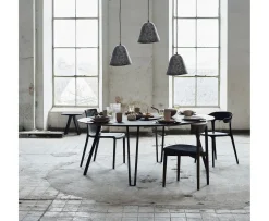 Muubs Tetra Matstol Dark Oiled Oak/Granite