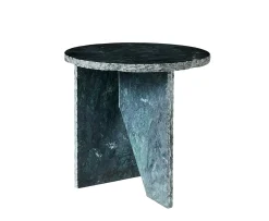 Muubs Verde Sidebord Green Marble Ø40