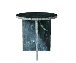 Muubs Verde Sidebord Green Marble Ø40