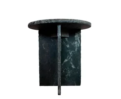 Muubs Verde Sidebord Green Marble Ø40