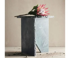 Muubs Verde Sidebord Green Marble Ø40