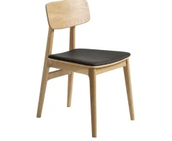 Nordic Home Abel Matstol PU Black