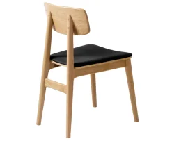 Nordic Home Abel Matstol PU Black