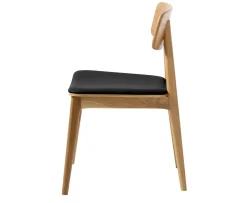 Nordic Home Abel Matstol PU Black
