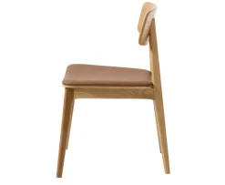 Nordic Home Abel Matstol PU Tan