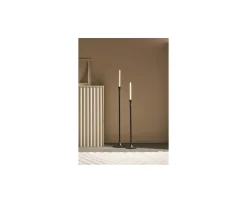 Nordic Home Alfred Golv Ljusstake Svart 99cm